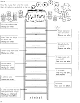 Daily Word Ladders: Grades 4-6