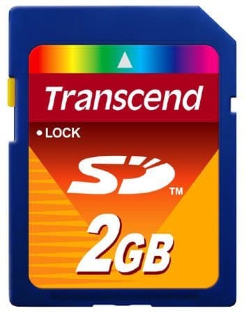 TranscendCasio Exilim EX-Z77 Digital Camera Memory Card 2GB Standard Secure Digital (SD) Memory Card