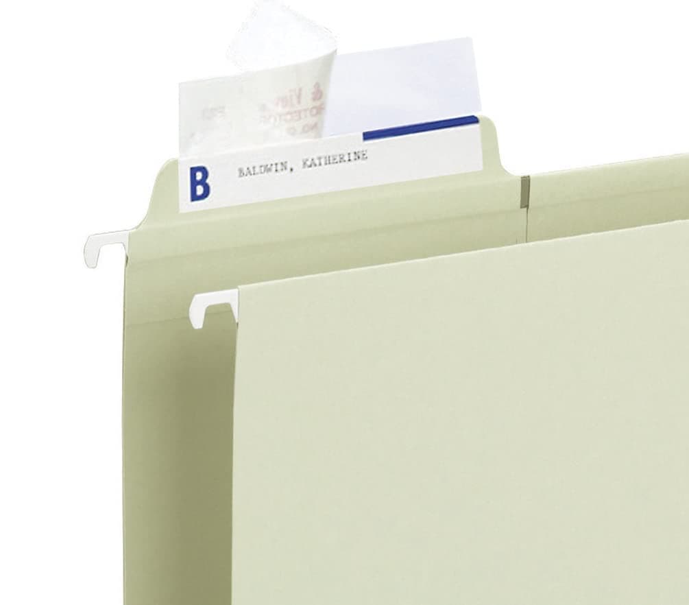 Smead Seal and View Clear Label Protectors, 8" Width, 100 per Pack (67600)