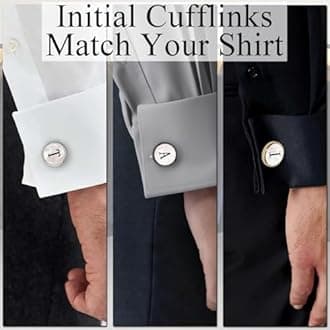 Cuff Links Mens Golden Silver Gunmetal Black, Cufflinks for Men Custom Initial Personalized Mother Of Pearl Mens Cufflink for Shirt Golden Silver Gunmetal Black Cuff Link Shirt for Wedding