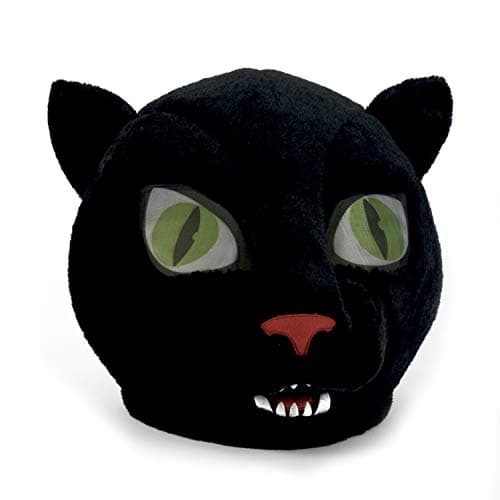 Oversized Plush Halloween Holiday Mask - Panther