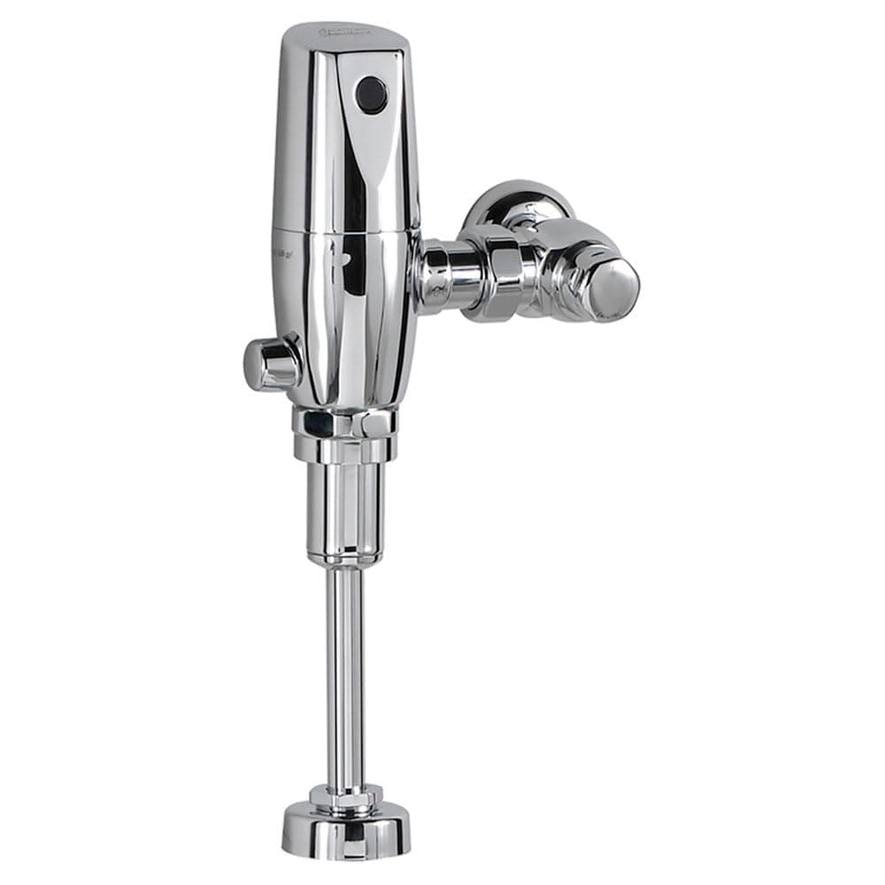 American Standard 6063101.002 Ultima Selectronic Touchless Urinal Flush Valve, Piston-Type, Battery, 1.0 GPF, Polished Chrome