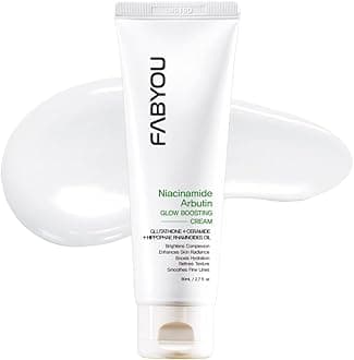 Niacinamide Arbutin Glow Boosting Cream 2.71 fl oz - Korean Skin Care for Long-Lasting Hydration & Smooth, Even Skin Tone with 10% Niacinamide & Arbutin, Deep Moisture Cream for Face
