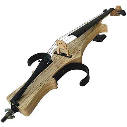 Leeche Handmade Professional Solid Wood Electric Cello 4/4 Full Size Silent Electric Cello-Wood Grain