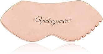 Vintageware® Copper Gua Sha Tool | Lip-Shaped Massage for Face & Body | Relieves Muscle Pain & Tightens Skin | Medical-Grade Soft Tissue Therapy (Lip-Shape)