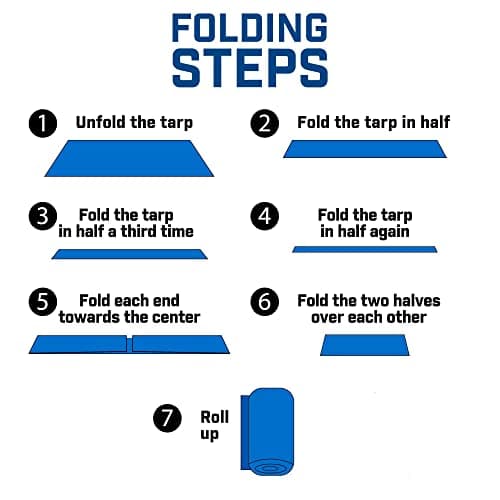 6feet x 8feet Tarp
