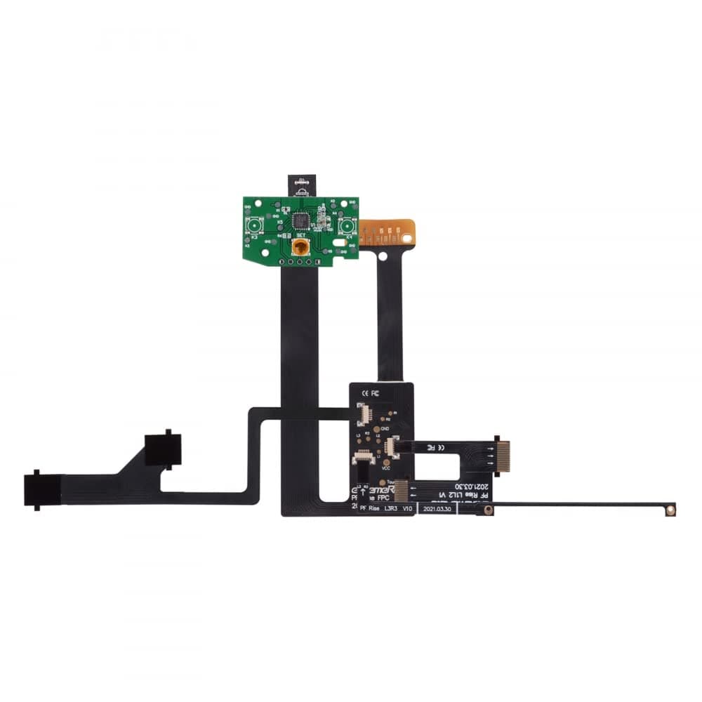 eXtremeRate Textured Green Programable Rise Remap Kit for PS5 Controller BDM-010, Upgrade Board & Redesigned Back Shell & Back Buttons Attachment for PS5 Controller - Controller NOT Included