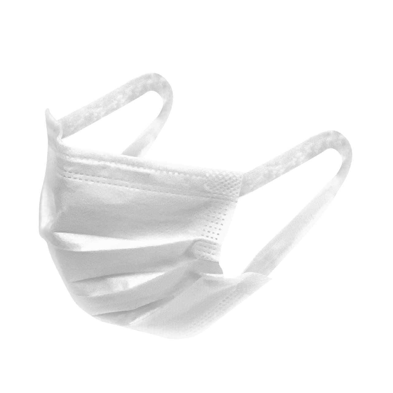 Smart 3ply Soft Ear Loop Face Mask (White)