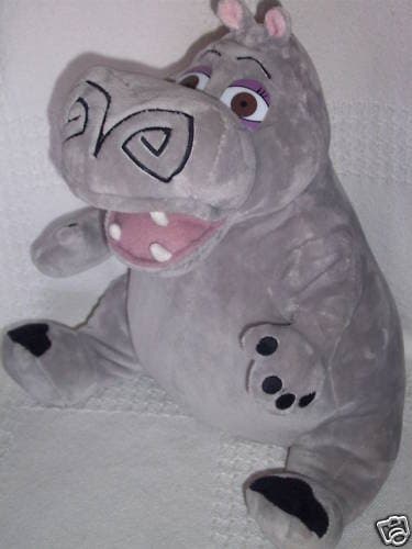 Madagascar's Gloria Hippo 9" Plush (2005)