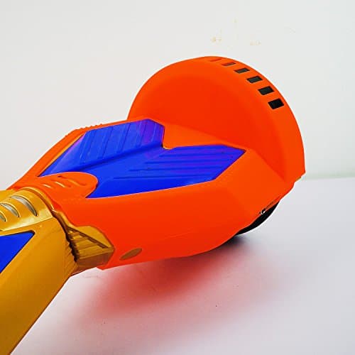 Hiphopone Hoverboard Silicone Cover Case Wrap Scratch Protector Shell for 8 Inch 2 Wheels Self Balancing Scooter Skin Orange
