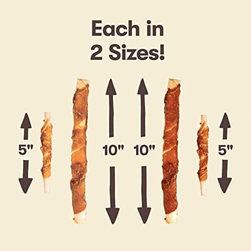 BTkviseQat Pet 'n Shape Chicken Hide Twists