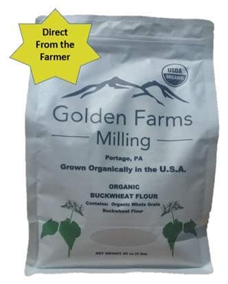 Organic Buckwheat Flour - 80 oz (5lbs)
