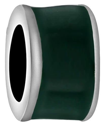 Tuscany Charms Sterling Silver Barrel Bead