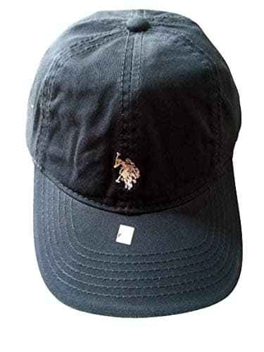 WAQI Men's Cotton Back Adjustable Strap Baseball Cap (Navy Blue) Hat for Men Sports Cap Sun Hat Soft Quick Drying Baseball Cap Outdoor Cap Polyester Fiber