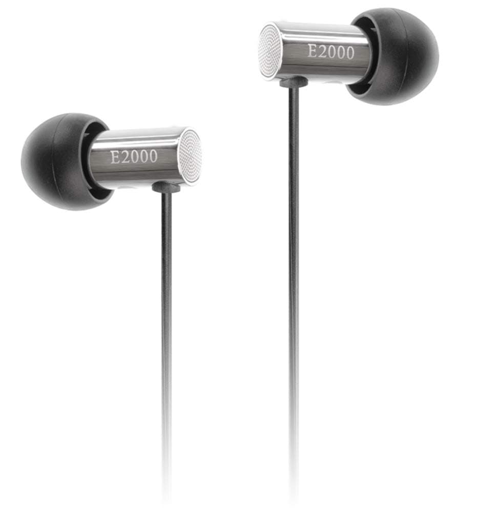 E2000 FI-E2DALS in-Ear Earphones, Matte Silver