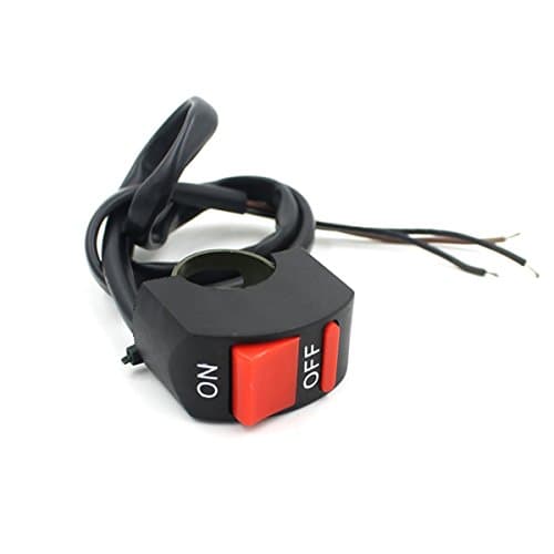 Universal Motorcycle Motorbike Handlebar Mount Hazard Light ONOFF Switch Button