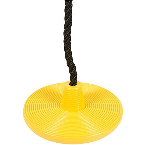 Swing Set Stuff Inc. Cyclone Seat with Rope, Yellow