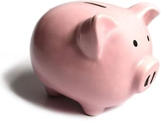 Pink Piggy Banks, Piggy Bank for Girls Boys Kids A New for White Piggy Bank for Boys,Girls,Kids,Adult Coin Bank (Pink)