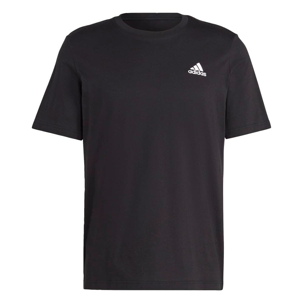 Mens Essentials Single Jersey Embroidered Small Logo T-Shirt
