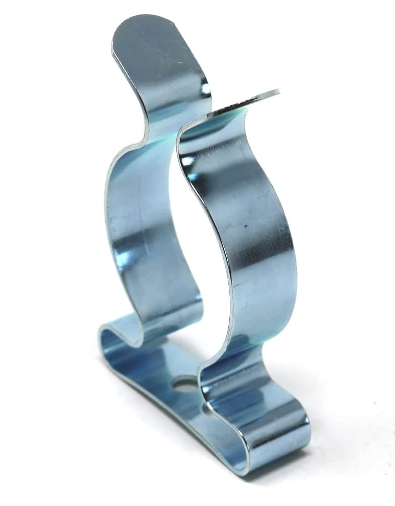 fiXte5 x BZP Tool Clips 38mm Spring Steel Tool Storage Terry Clips Shed Workshop Garage Home