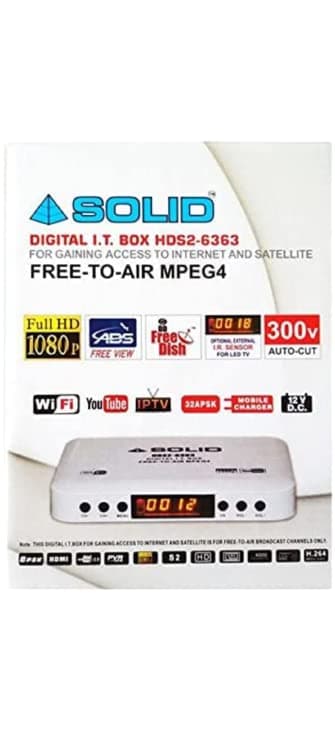 NTMY So,lid Hds2-6363 Full Hd Dvb-S2 Set-Top Box