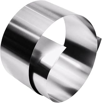 304 Stainless Steel Foil Roll, 0.5mm x 40mm x 1M, Metal Strip Sheet for Industry Machinery Electronic Equipment Hardware, Silver