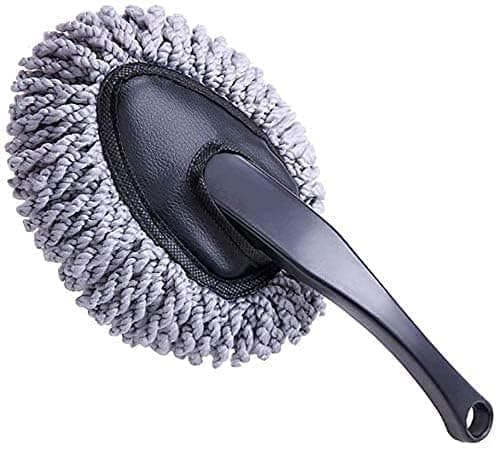 MERANATH Ultra Soft Microfiber Car Cleaning Duster with Exatndable Handle Car Brush Kitchen Sink, Drill-Free for Exterior Dust Remover Car Window Cleaning Dusting Brushes