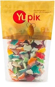 Yupik Gummy Jelly Turtles, 2.2 lb (35.2 oz), Pack of 6, Fruity Flavors, Colorful, Soft & Chewy, Turtle-Shaped Gummies, Fun Treat, Sweet Candy, Delicious Snack, Ideal for Gifting, Holidays & Baking