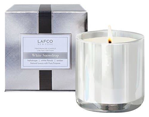 Lafco Fragranced Candle Limited Eddition, White Snowdrop
