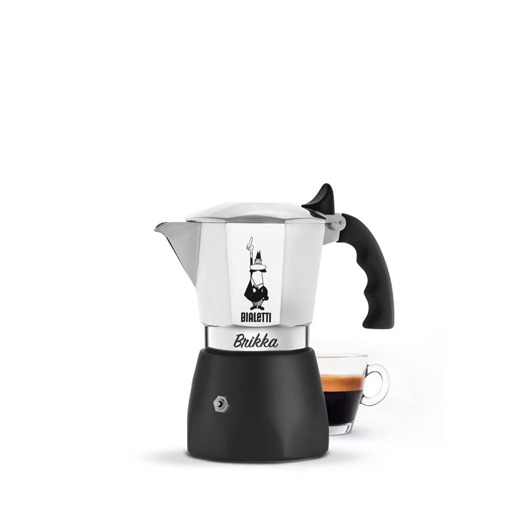 Bialetti Bricka 2-Cup Direct Fire Type (Coffeemaker, Espresso Maker, Makinetta)