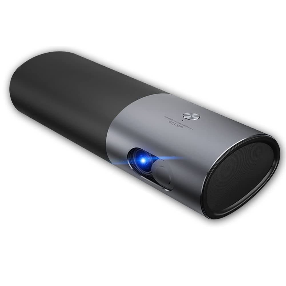 Portable Projector Home Theatre Projector 3D Full HD MovieWiFi&Bluetooth DLP Video Projector Support 1080P Built in Battery 15600mAh Android System