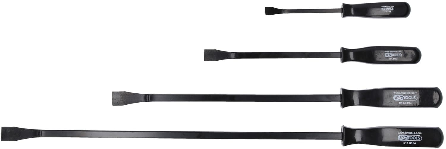 KS Tools 911.8100 Pry Bar Set (4 Pieces)