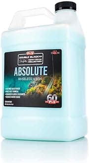 P & S PROFESSIONAL DETAIL PRODUCTS - Absolute Rinseless Wash - Premium Soap Alternative; Emulsify Dirt; Softens Water; Safe on Paint, Coatings, Wraps, PPF (1 Gallon)