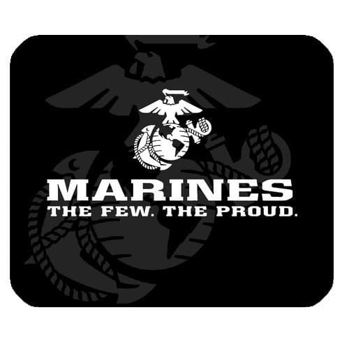 Custom US Marine Corps Printing Rectangle Mouse Pad Design Your Own Computer Mousepad