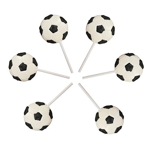 Soccer Lollipop Large Candy Kosher (6 pack)