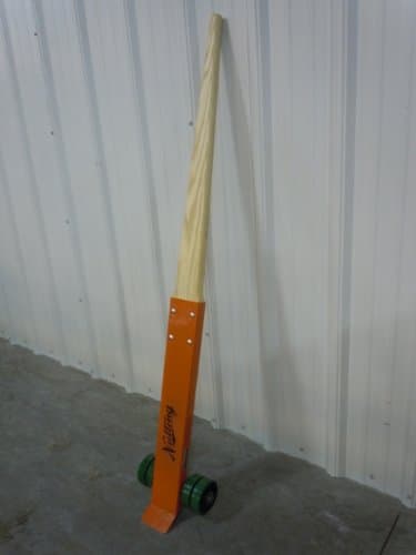 Nutting Freight Pry (pry bar), 6', polyurethane wheels (Nutting NSN 3920-01-038-1430) - 3 PACK