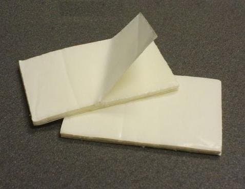 Double Sided Adhesive Foam Mounting Pads, 1 1/4 in X 2 in, Pack of 30