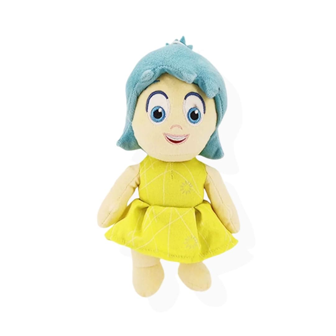 Joy Inside Out 2 Plush | Featuring Joy, Anger, Anxiety, Sadness, Fear and Disgust | Disney Inside Out Plushies