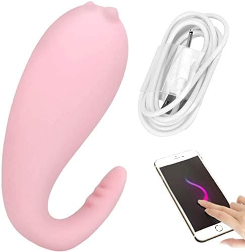 Powerful Smart Phone App Controlled 7 Modes - Thrusting +Licking Butterfly Masasger for Women CLitorials Stimulation Six Toys for Female Vibrantor Bullet Rabbit Lifelike Adullt Game,T-Shirt