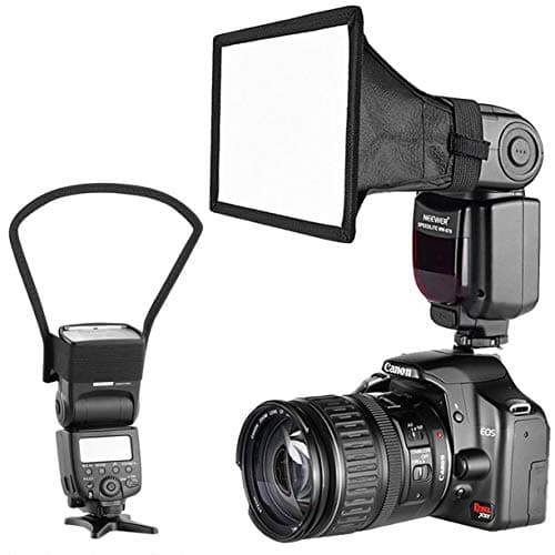 Camera Speedlite Flash Softbox and Reflector Diffuser Kit, Photography Accessories, DSLR Camera Accessories