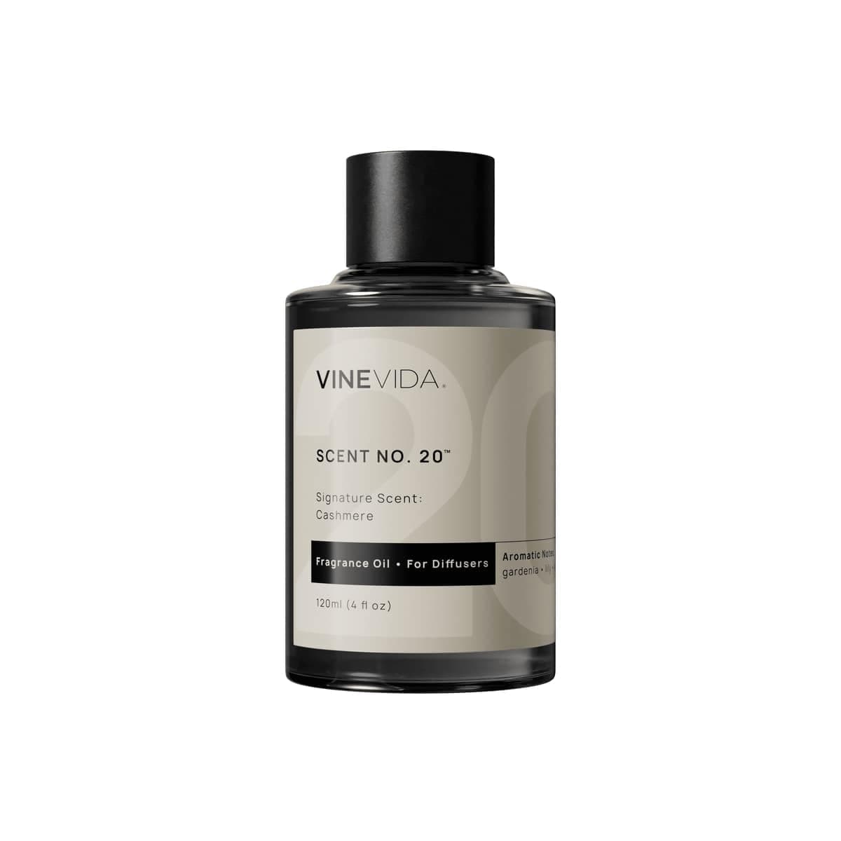 VINEVIDA [4 oz] Cashmere Hotel Fragrance Diffuser Oil - Cold Air Diffuser Refill for Home Scent Collection