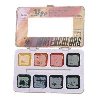 6 Pack YARKA WATERCOLOR SET 8 COLORS Drafting, Engineering, Art (General Catalog)
