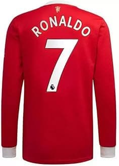 Sports Football Team Red Ronaldo 7 2024 New Jersey 2025/2026 for Men & Boys