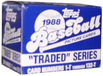 1988 Traded Series Baseball Set - 132C