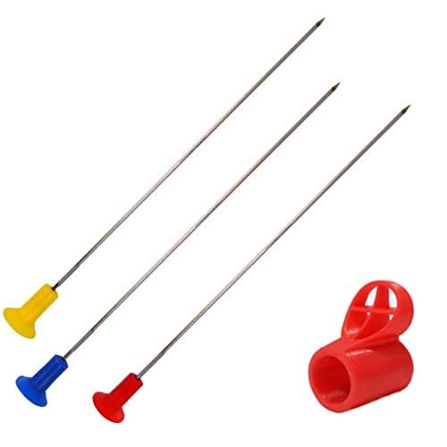 100 Pack Target Darts for True .40 Cal Blowguns with Red Tactical Peep Sight