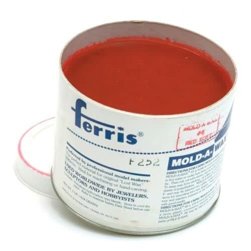 Mold-A-Wax Red Soft Ferris No 6 Wax Working Lost Wax Casting 1 Pound by JTS