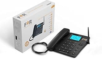 FOR Dual SIM F1+ GSM Model 1 Fixed Wireless Phone Corded & Cordless Landline Phone (Black)
