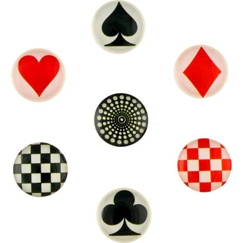 MIBUTTON Poker Face Home Button Sticker Apple Devices / AHB00110 /