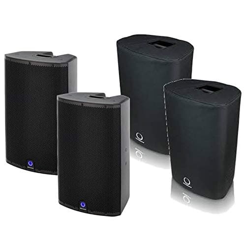 Turbosound IQ15 Bundle w/ 2 Speaker And Speaker Covers