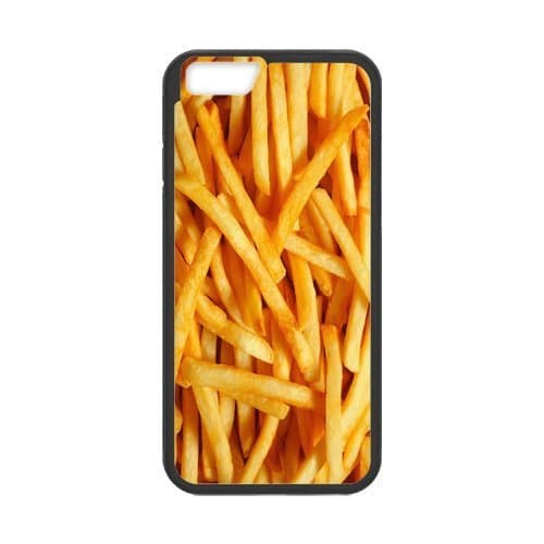 iPhone 6 Protective Case -French Fries Chips Hardshell Cell Phone Cover Case for New iPhone 6